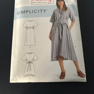 Simplicity 9101, Summer dress, size XXS-XXL