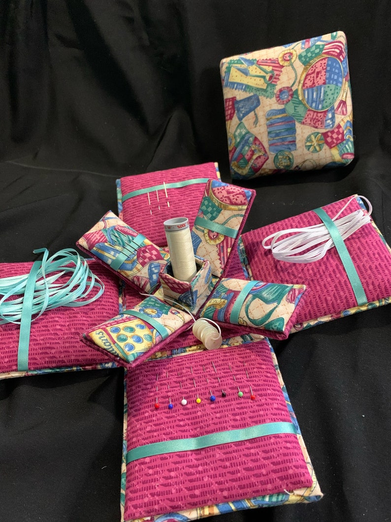 Fabric Covered Sewing Box / Kit Etsy