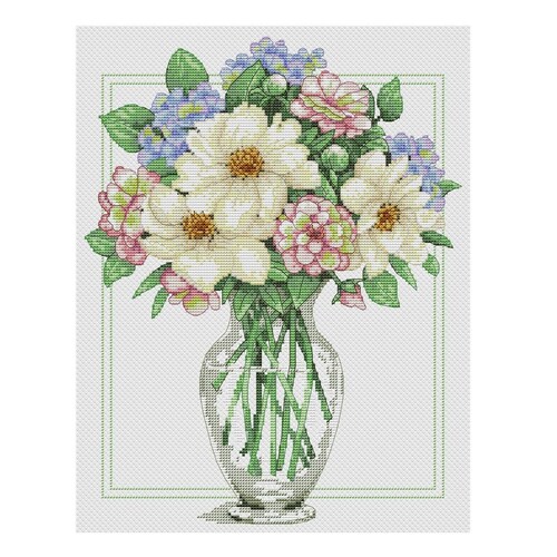Garden Flowers Cross Stitch Pattern Tulips Counted PDF - Etsy