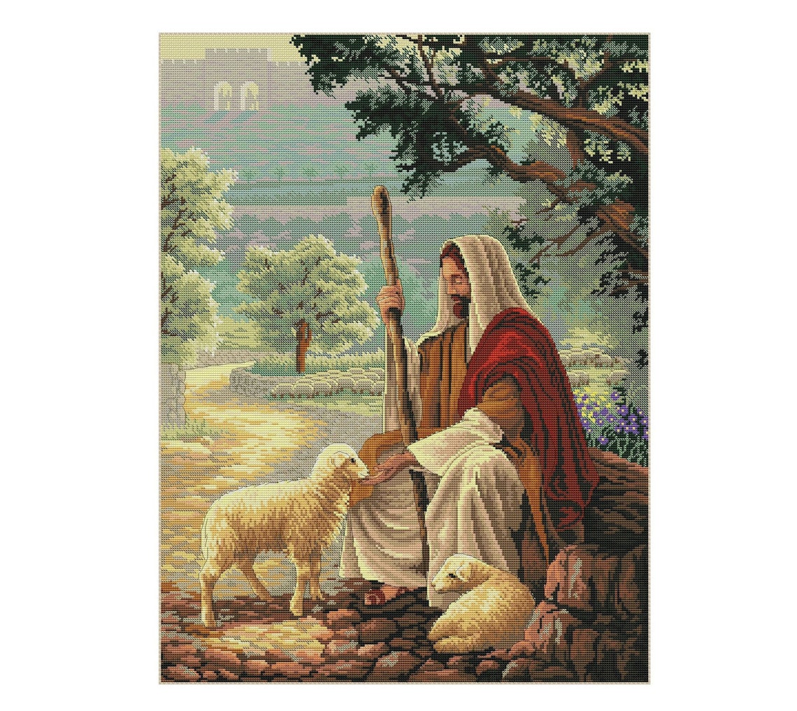Religious Cross Stitch Pattern PDF Icon Cross Stitch Etsy