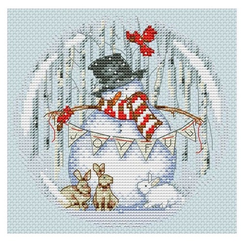 Merry Christmas Custom pattern Best Christmas present Happy New Year pattern,Snowman,Deer Mouse and Presents xstitch PDF pattern