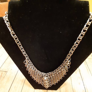Vintage bib necklace