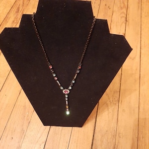 Lariat type vintage necklace