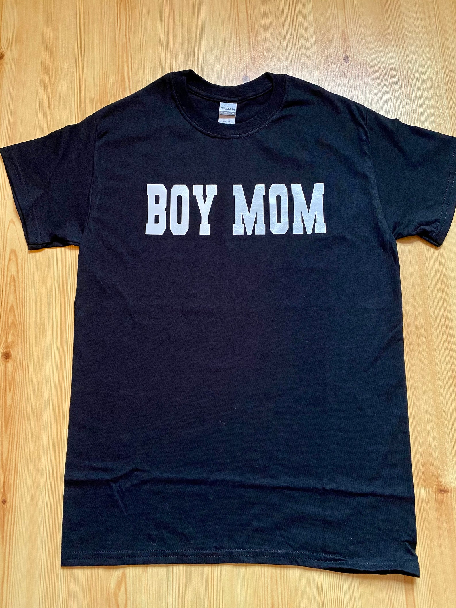 Boy MOM Varsity Tshirt Etsy