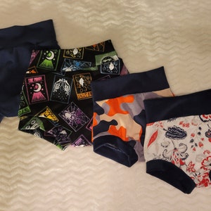 High-Waisted Bummy Shorts, Shorties, Bloomers, Briefs, Bummies, Baby, Toddler