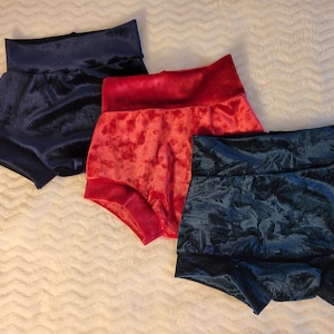 Christmas High-Waisted Bummy Shorts, Shorties, Bloomers, Briefs, Bummies, Baby, Toddler