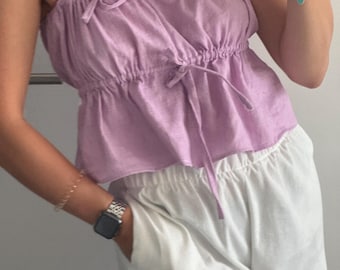 Calima Summer Linen Top