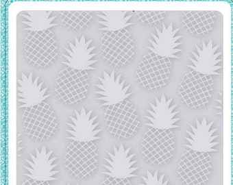 NEW - Pineapple -  A2 embossing folder by Echo Park