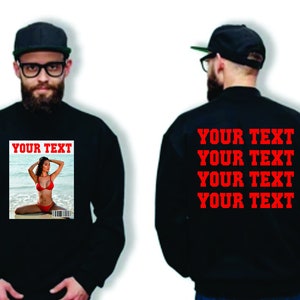 Custom ADULT MAGAZINE Hoodie / Shirts / Sweatshirts / Long Sleeves