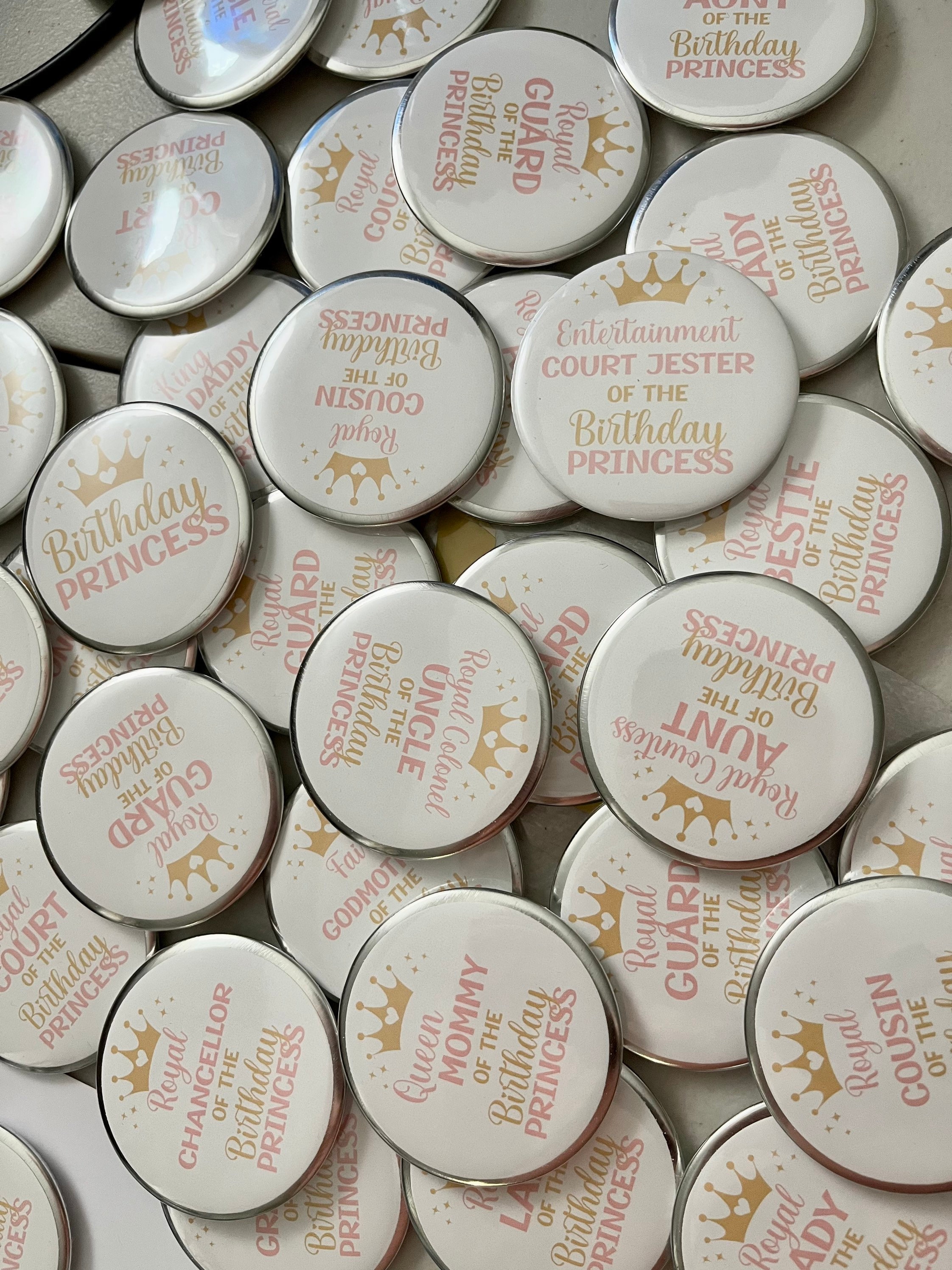 BUTTON PINS / Custom Button Pins Etsy