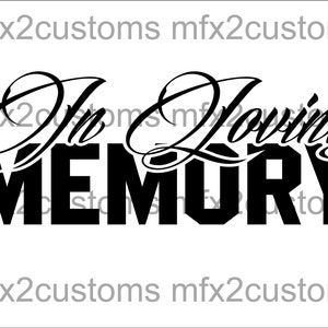 RIP In Loving Memory Template, Memorial Rest in Peace for funeral, Memorial for Sublimation T-Shirt/In Loving Memory Template