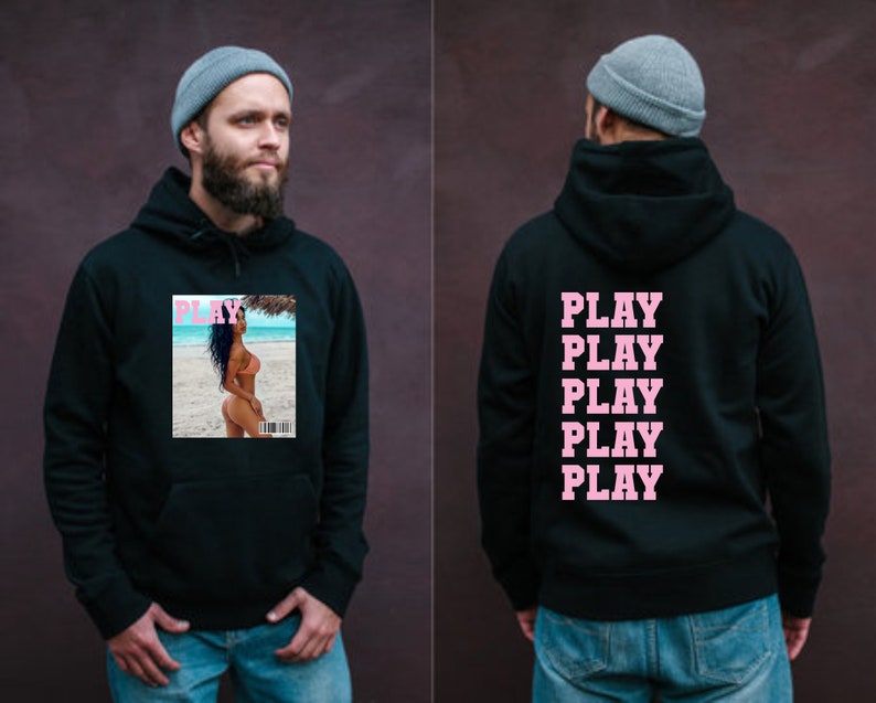 Custom ADULT MAGAZINE Hoodie / Shirts / Sweatshirts / Long Sleeves 