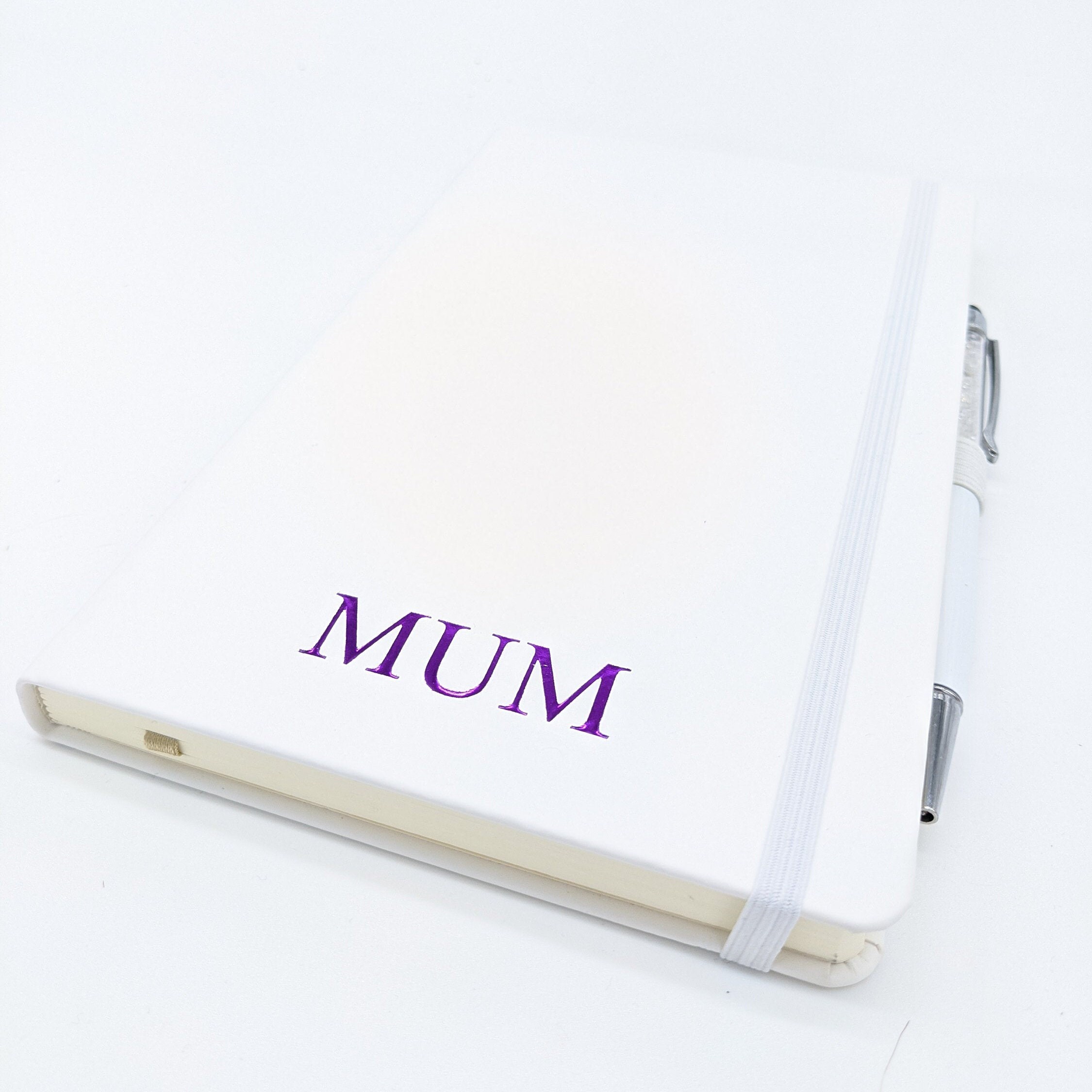 Personalised Embossed Notepad Quoted Notepad Luxury Etsy