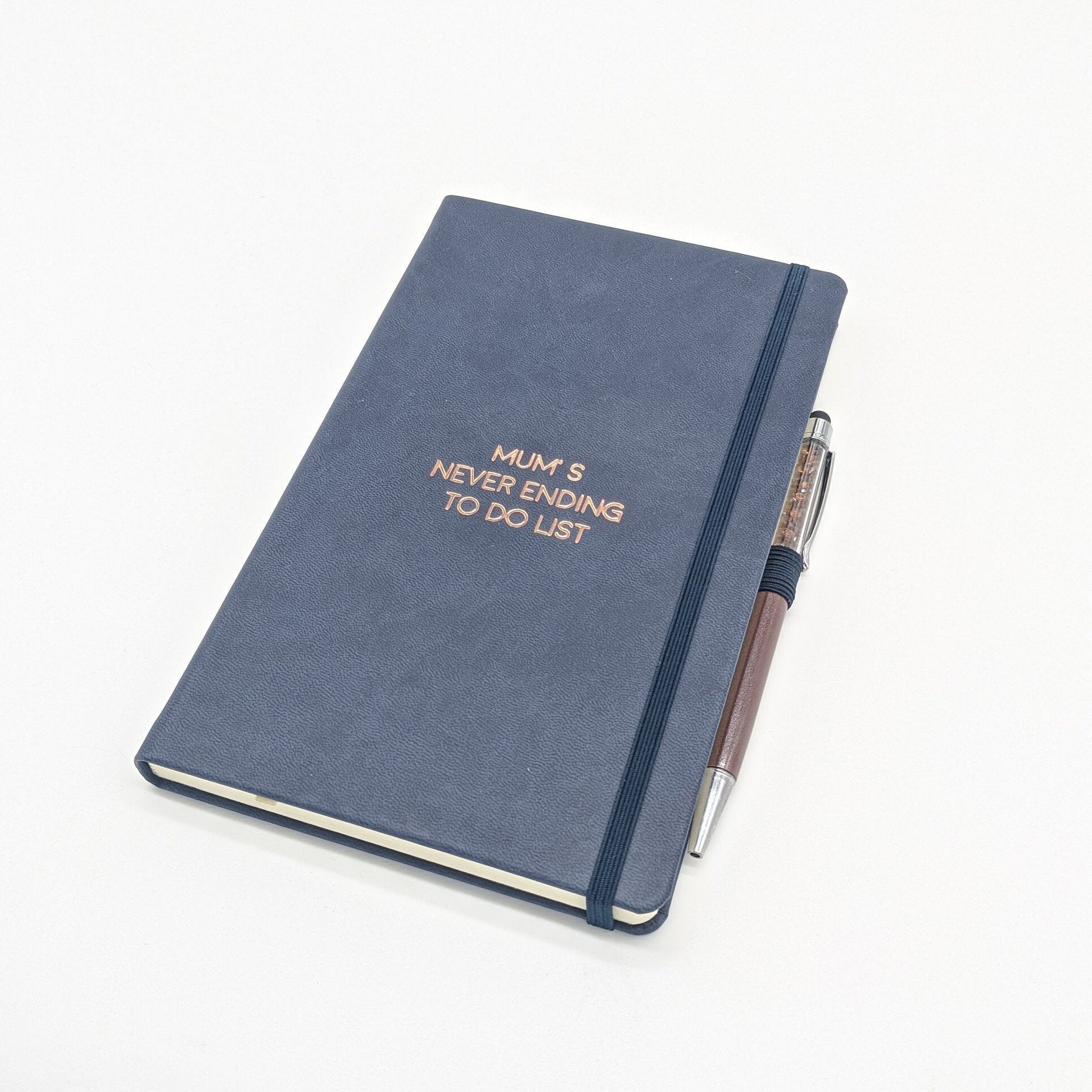 Personalised Embossed Notepad Quoted Notepad Luxury Etsy