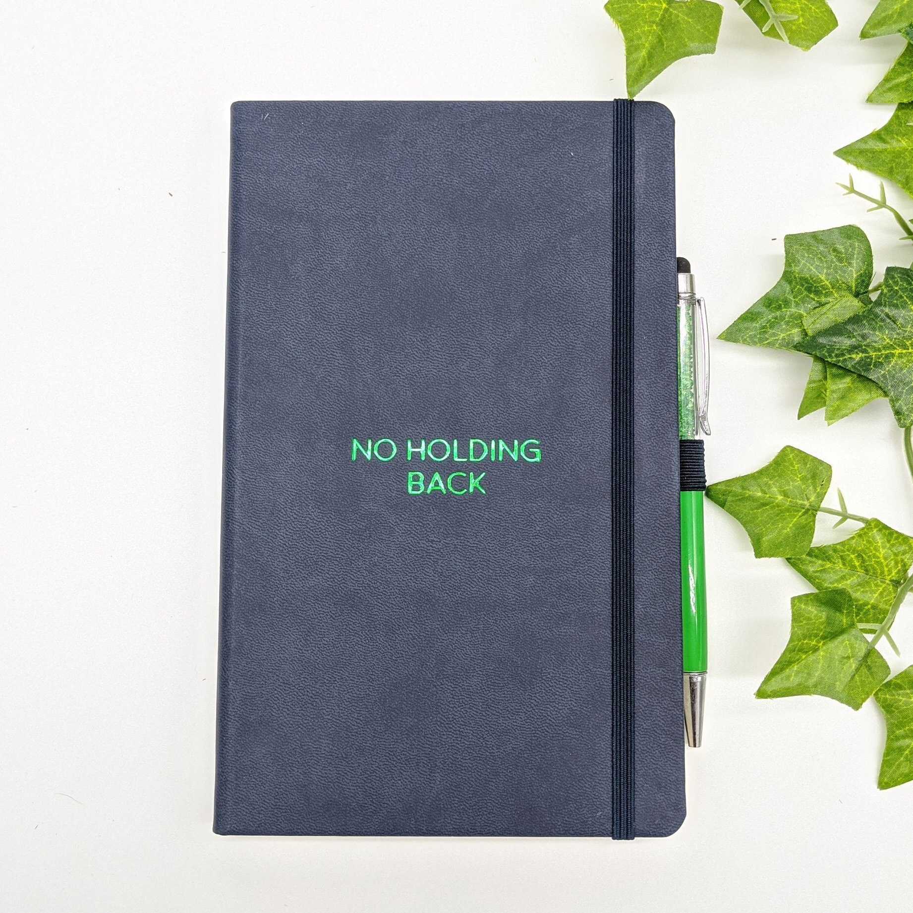 Personalised Embossed Notepad Quoted Notepad Luxury Etsy