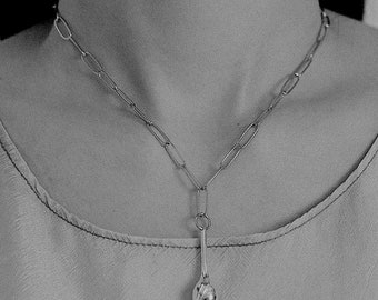 Silver BUD NECKLACES MEDIUM · Hand Made · Free Gift Wrapping · Shipping Start in 3-10days