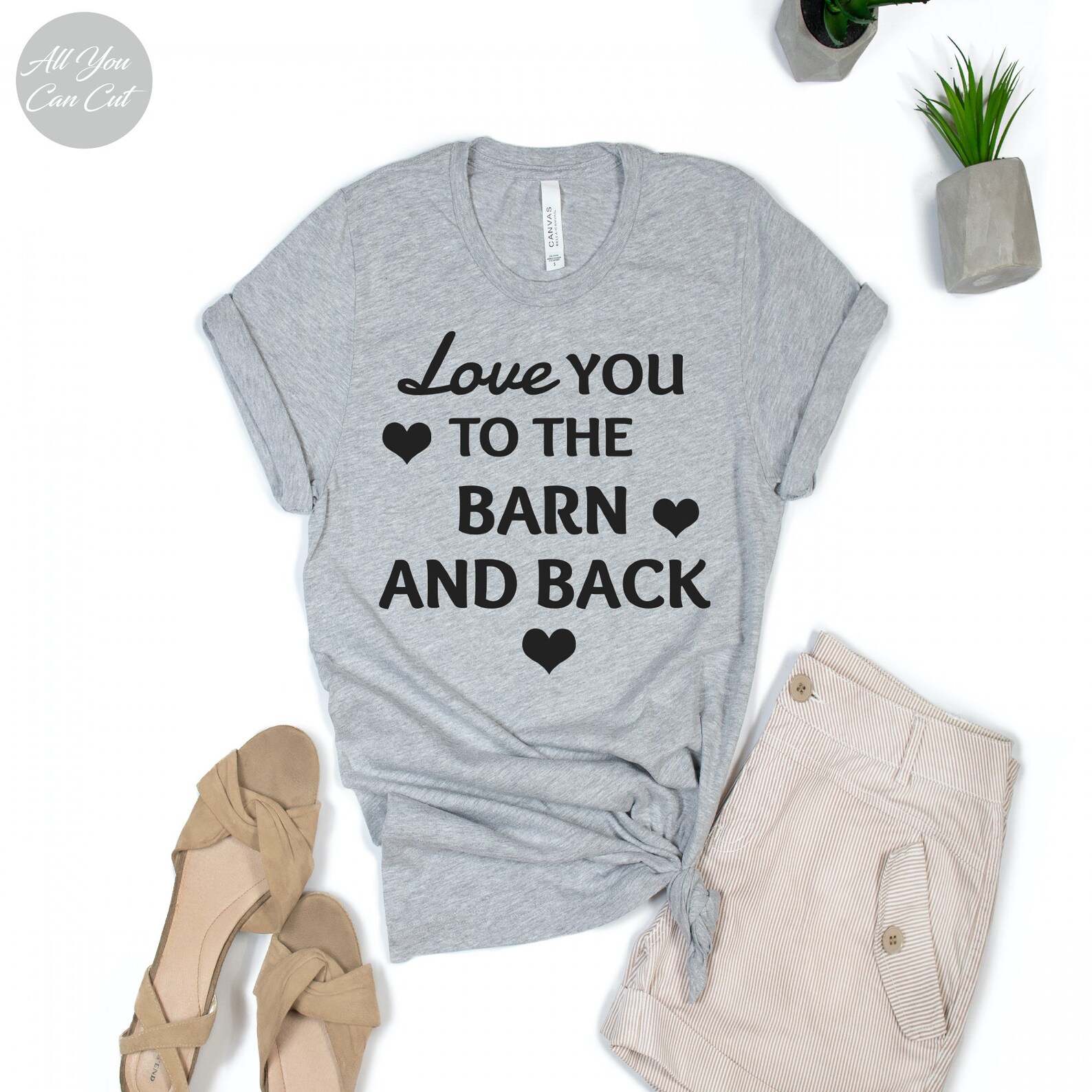 I Love You to the Barn and Back T-Shirt