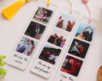 Personalized Bookmark Gifts for Mom, Photo Gifts for Friend, Gifts for Dad, Wedding Gifts for Bridesmaid Gifts, Groomsmen Gifts