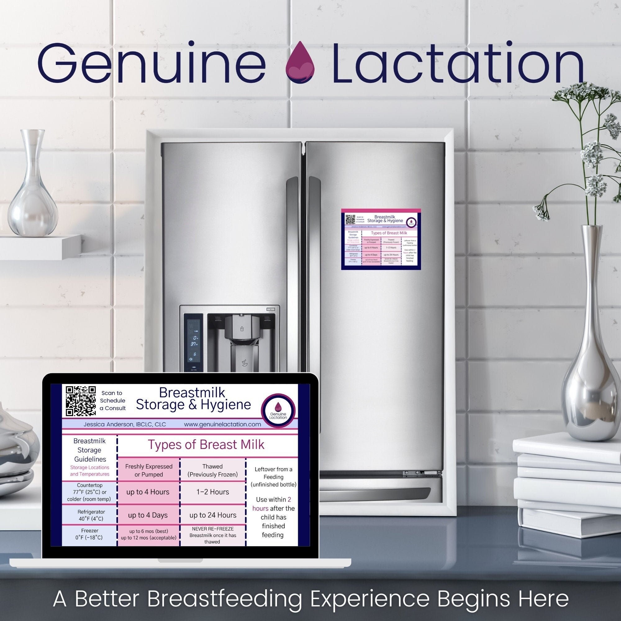 Lactation Room Breast Milk Refrigerator & Freezer