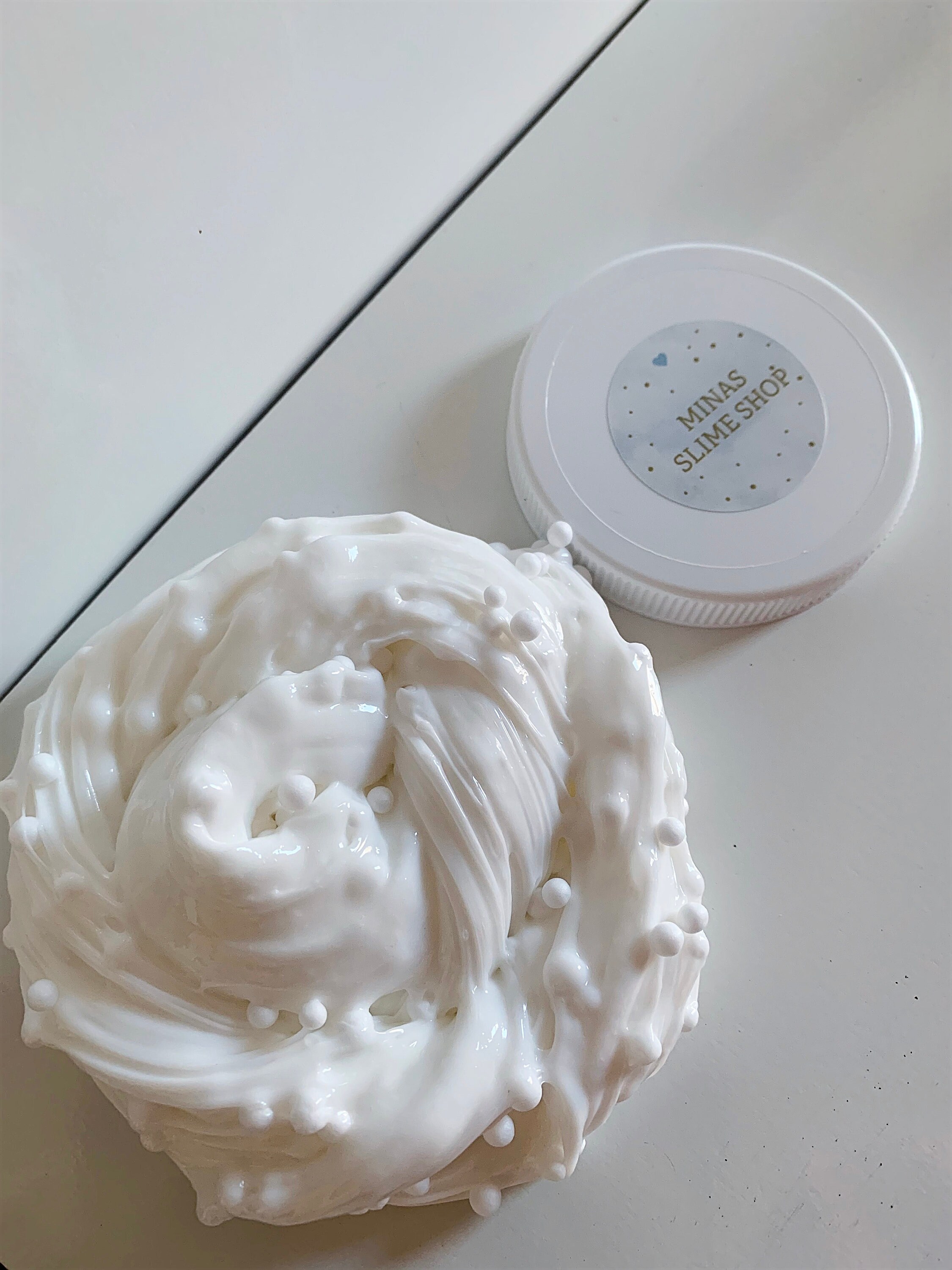 Marshmallow fluff slime 6 oz Etsy