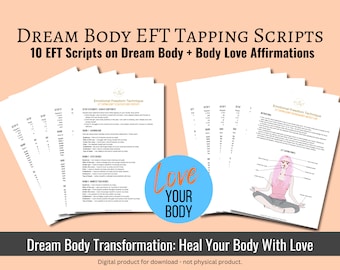EFT Tapping Scripts: Weight Loss, Body Positivity (PDF Download)