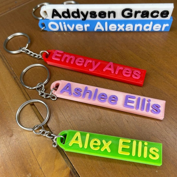 Get Creative with 3D Printed Keychains! - Make Your Own Custom Name Tags and Party Bag Fillers!