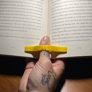 Unique Book Page Holder | Personalized Thumb Page Holder for Easy Reading  Perfect Gift for Book Lovers For A Comfortable Reading Experience