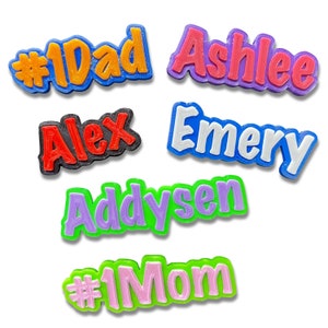 Name Magnet - Unique 3D Printed Magnet with Custom Name - Perfect for Home, Office, or School Locker