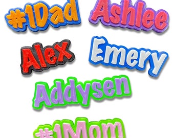 Name Magnet - Unique 3D Printed Magnet with Custom Name - Perfect for Home, Office, or School Locker