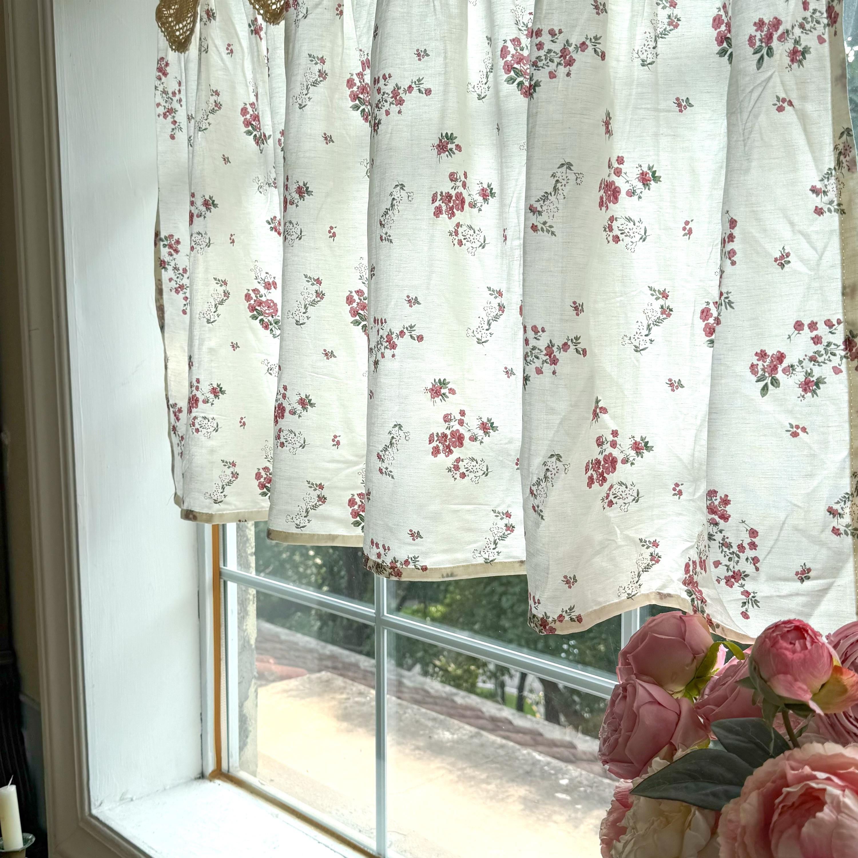 Floral Cafe Curtains