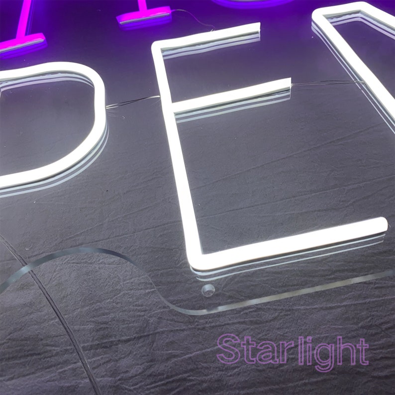 TATTOOS OPEN Neon Sign,Custom Open Led Sign,Tattoo Studio Sign,Store Logo Neon Sign,Tattoo Shop Wall Decor,Business Open Welcome Sign image 6