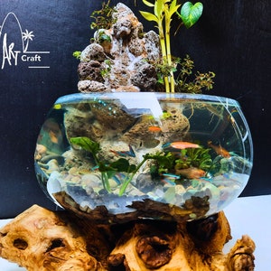 Terrarium With Waterfall - Etsy