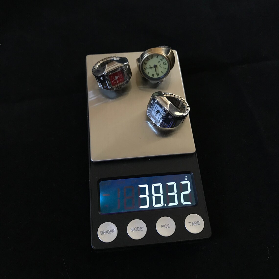 Unisex Digital Ring Watch Women and Men Analog Quartz Watch Etsy