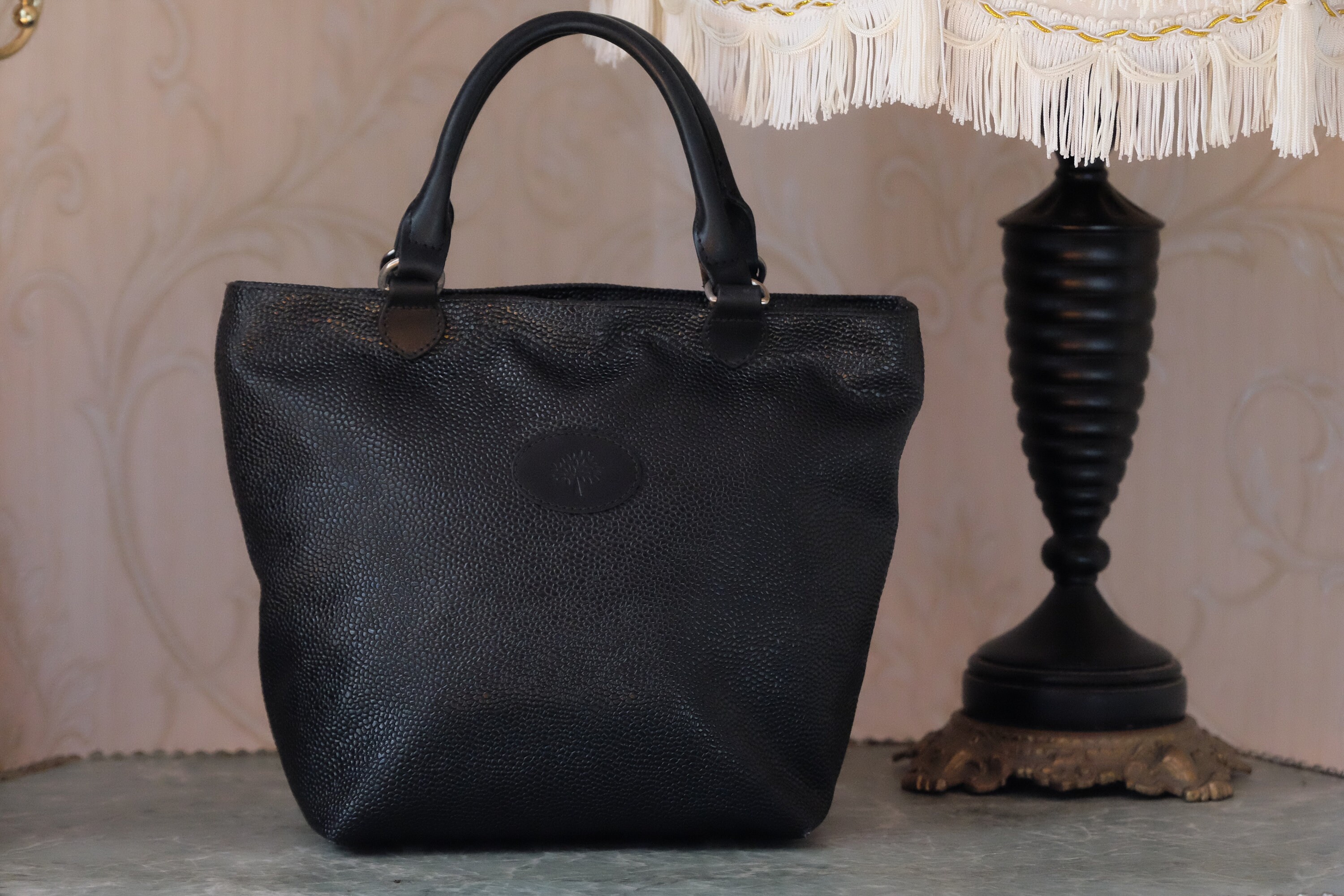 Vintage Mulberry Scotchgrain Hellier 