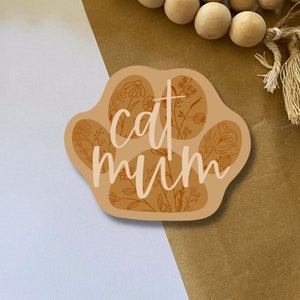 Cat Mum Sticker - Cats - Mum - Animals - Pets - Sticker Bomb
