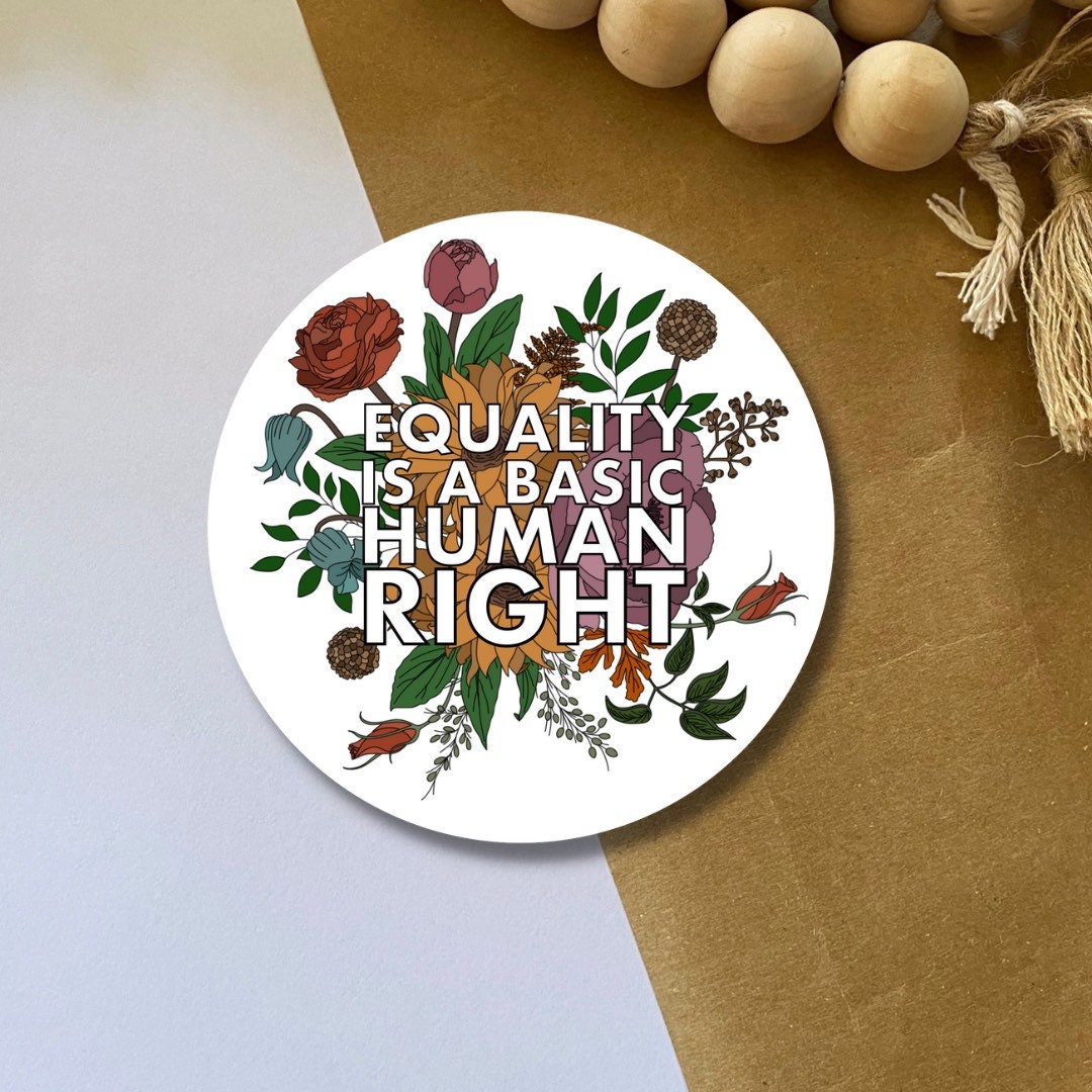 Equality is A Basic Human Right - LGBTQ - Pride - Words - Quotes - Etsy