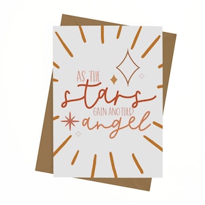 As The Stars Gain Another Angel - Grief - Sympathy - Death - Loss - Sadness - Thoughtful - Pet Loss