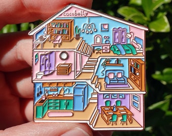 Dollhouse Soft Enamel Pin