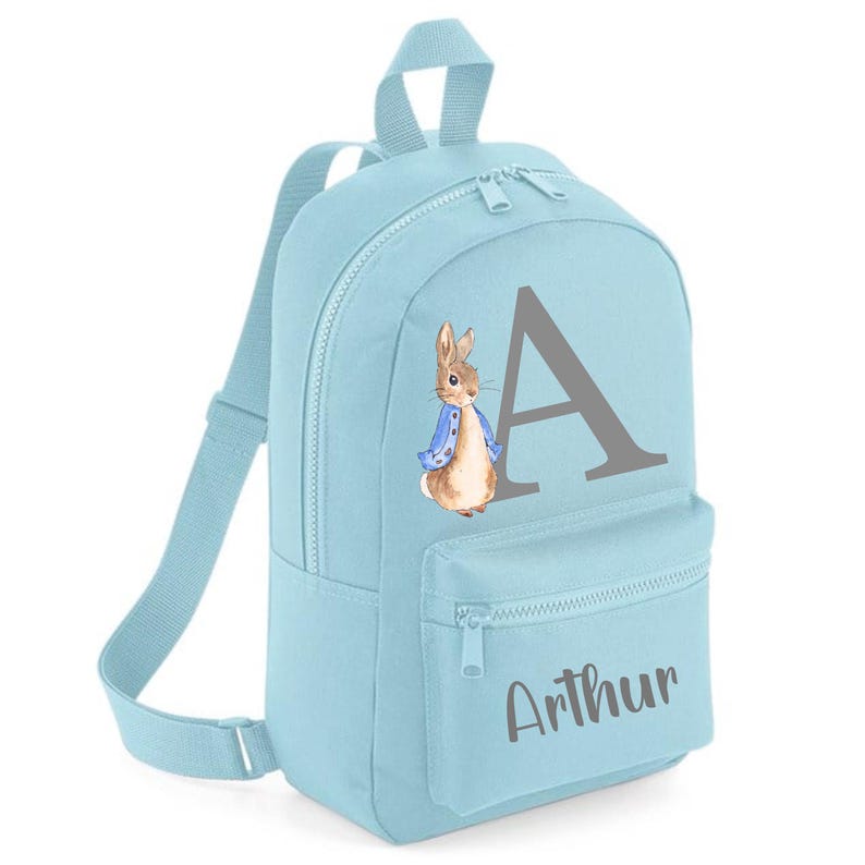 Personalised Peter Rabbit Backpack © DottieAndIvy | etsy.com 