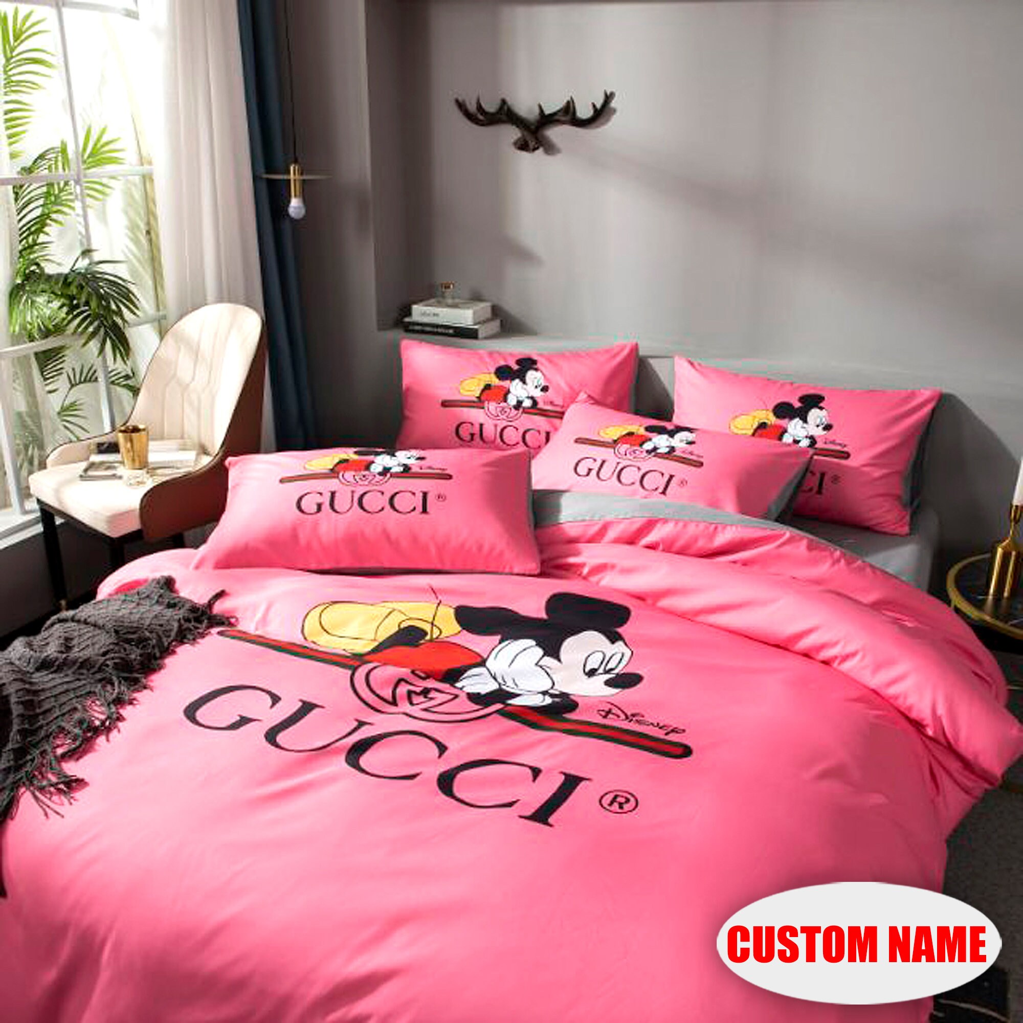 Luxury Bedding Set Personalized Bedding Set Classic Designer Etsy