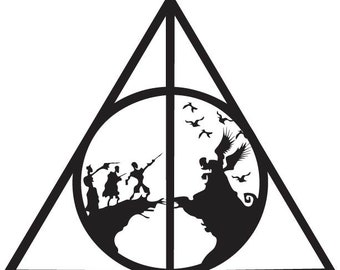 Download Deathly Hallows Svg Etsy