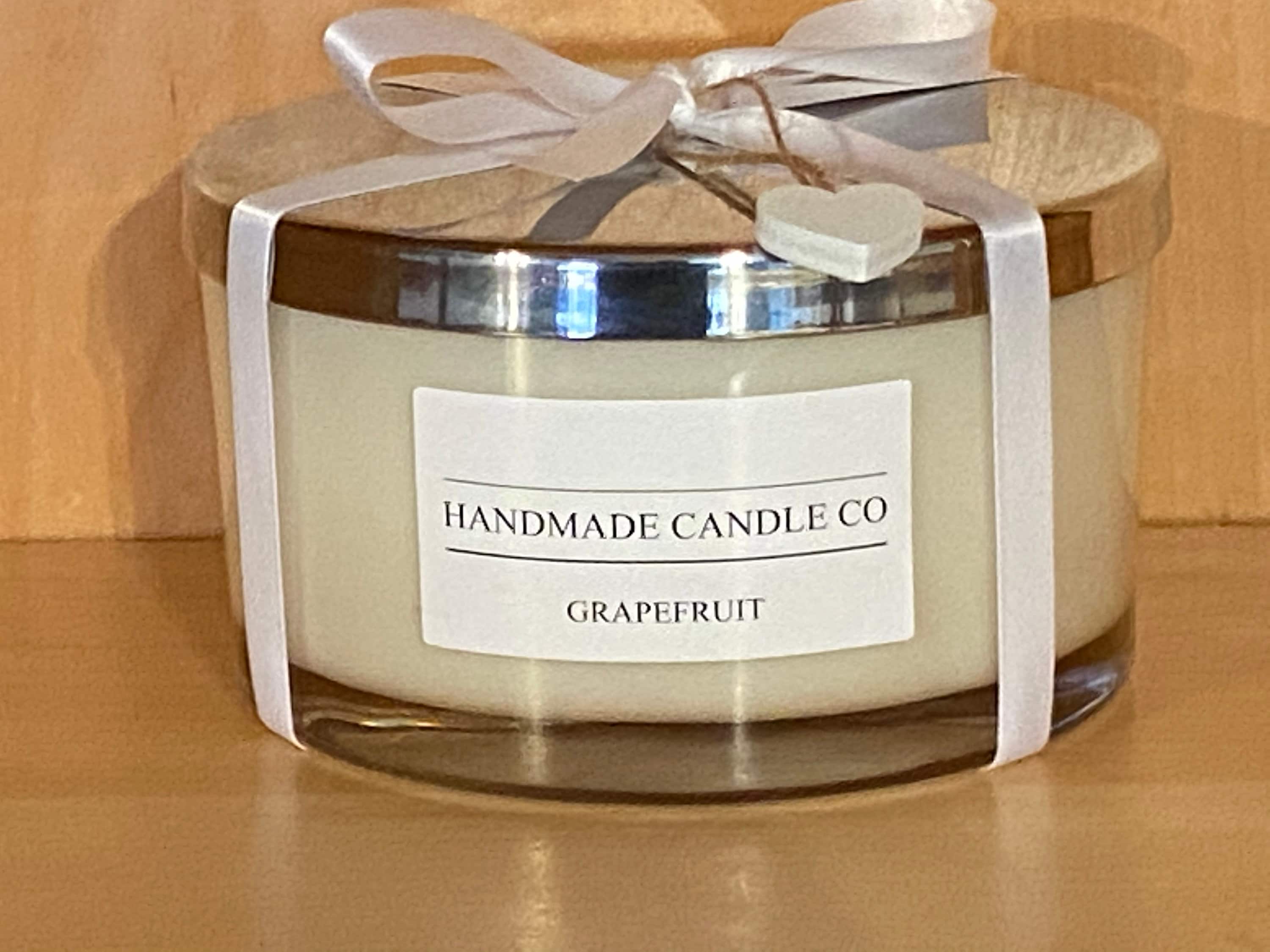 HANDMADE CANDLE COMPANY Luxury Scented 3 Wick Candle. Etsy