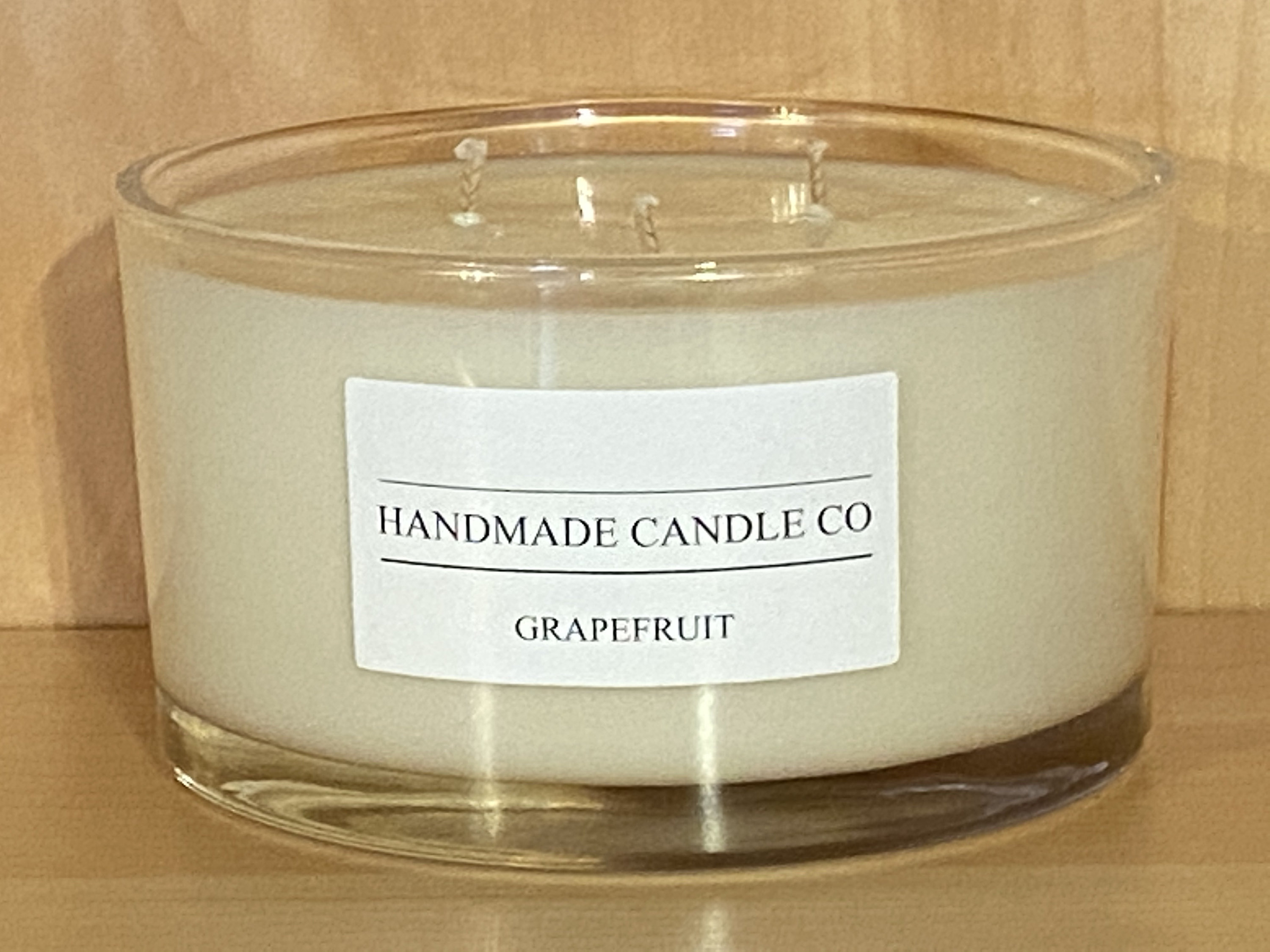 HANDMADE CANDLE COMPANY Luxury Scented 3 Wick Candle. Etsy