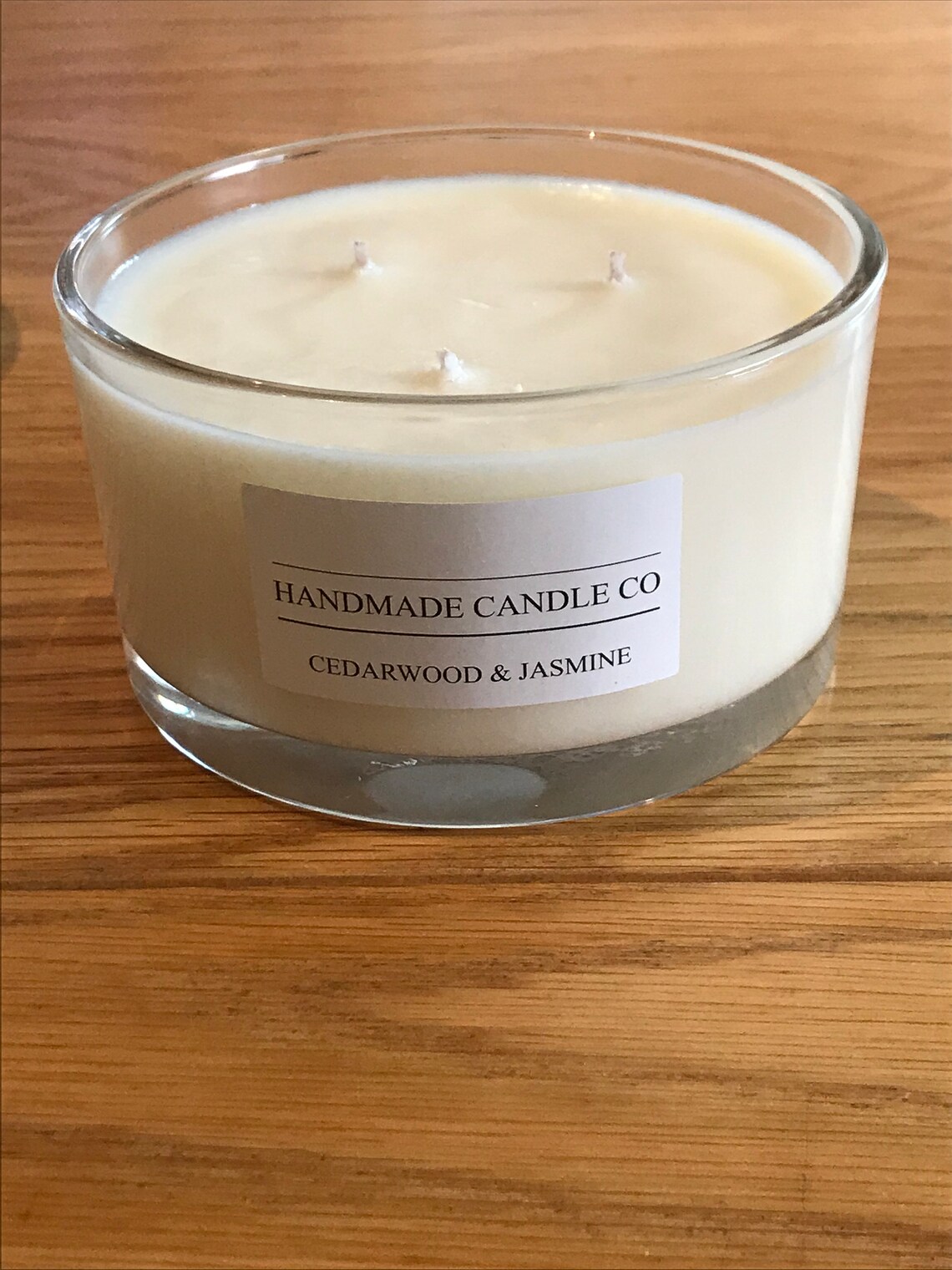 HANDMADE CANDLE COMPANY Luxury Scented 3 Wick Candle. Etsy