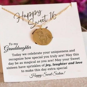 Sentimental Sweet 16 Gift for Granddaughter, Granddaughter 16th Birthday Gift, Granddaughter 16th Birthday Gift, Granddaughter Turning 16
