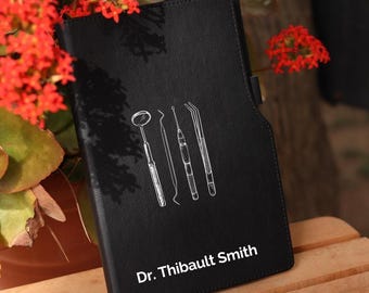 Personalisierter Zahnarzt Notizblock, Geschenk für Zahnarzt, personalisiertes DDS Geschenk, Geschenk für Kieferorthopäde, Abschlussgeschenk für Zahnärzte, Geschenk für Zahnärzte