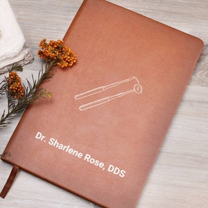 Personalized Dentist Notebook Gift, Dentist Gift, Dentist Gift, New Dentist Gift, Dental Hygienist Notebook, Dentist Graduation Gift