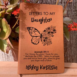 Diario "Cartas a mi hija", regalo para hija, cuaderno de recuerdos, regalo conmemorativo para madre e hija.