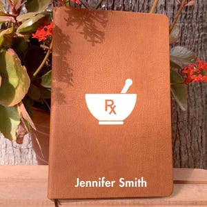 Doctor of Pharmacy Personalized Journal,  Pharmacist Gift, Pharmacist Notebook, Pharmacist Student Journal,  Pharmd gift, Appreciation gift