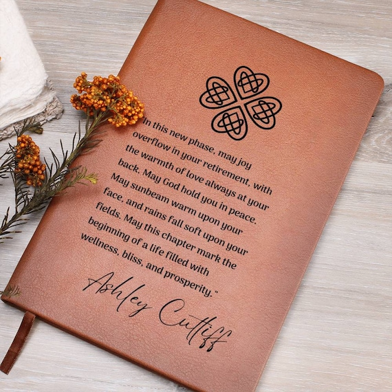 Irish Blessing Poem for Retirement, Personalized Retirement Gift, Women Retirement Gift, Retirement Poem